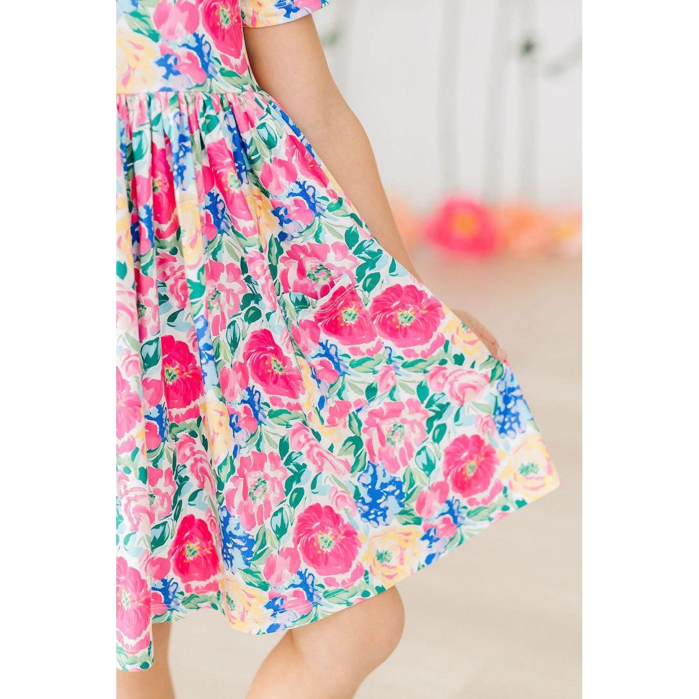 Wildflower Wishes S/S Pocket Twirl Dress