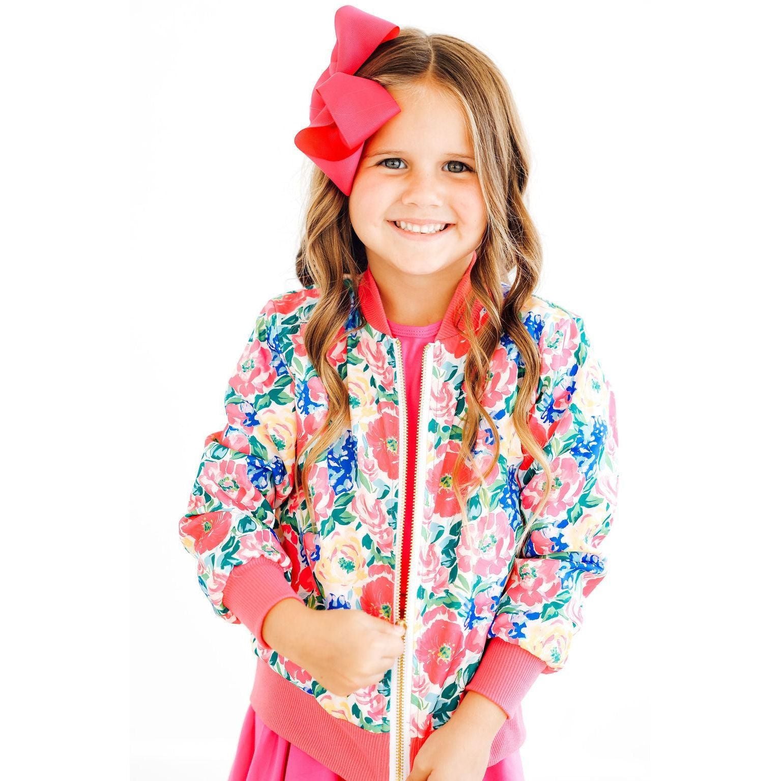 Wildflower Wishes Satin Jacket