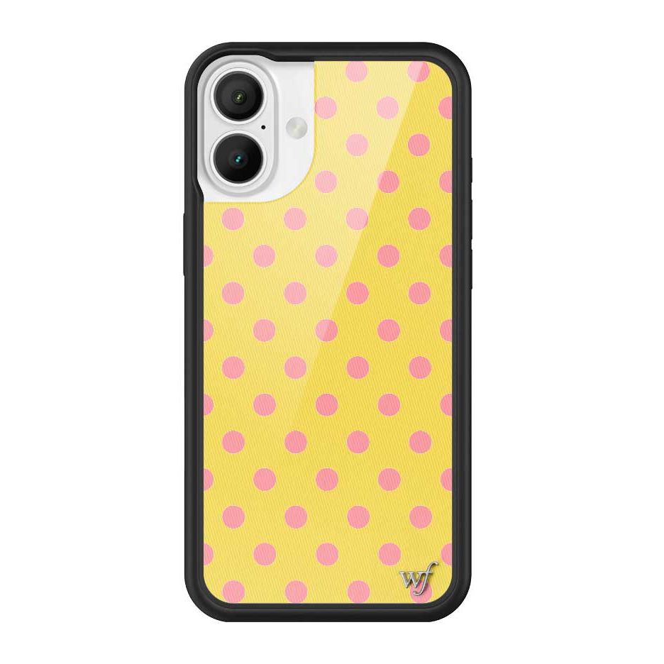 Polka Dot | Yellow and Pink iPhone Case