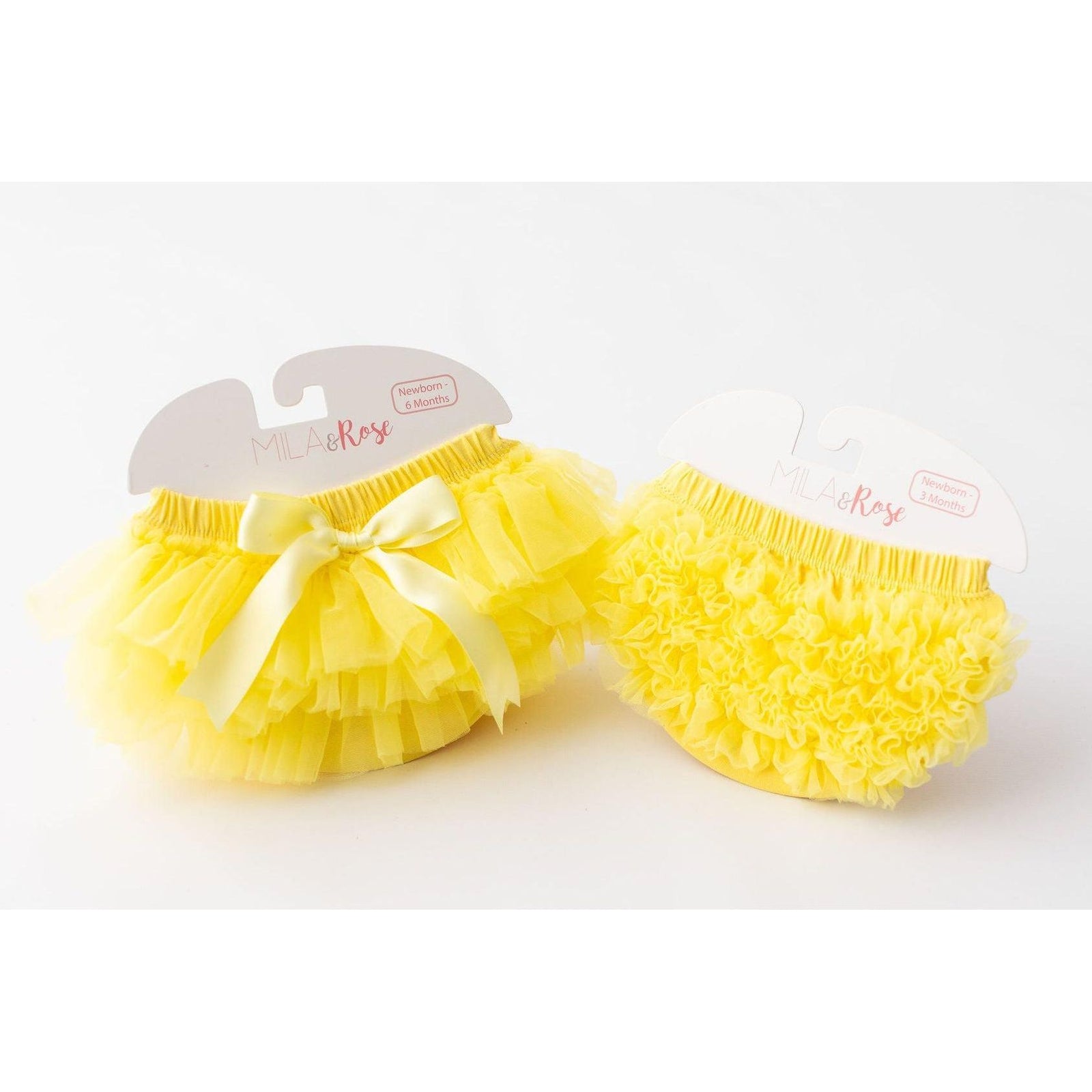 Yellow Ruffle Tutu Bloomer
