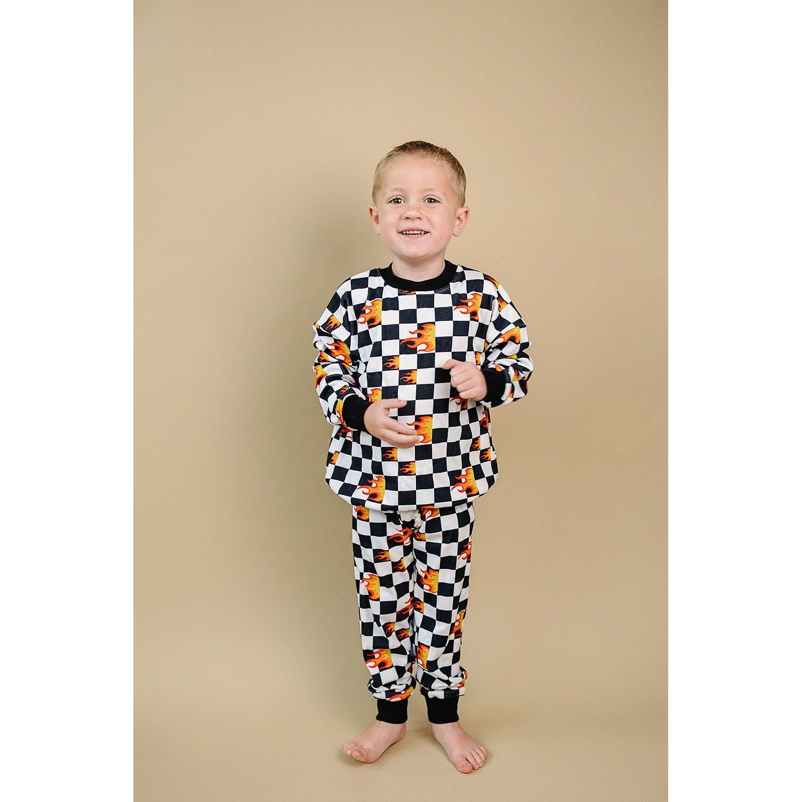 Jogger Set | Checker Blaze