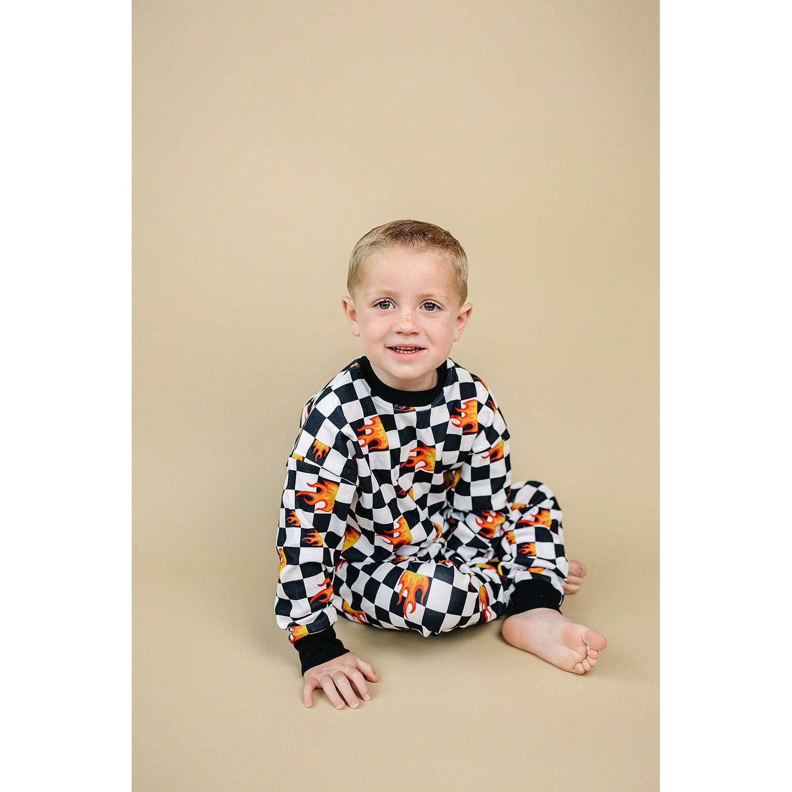 Jogger Set | Checker Blaze