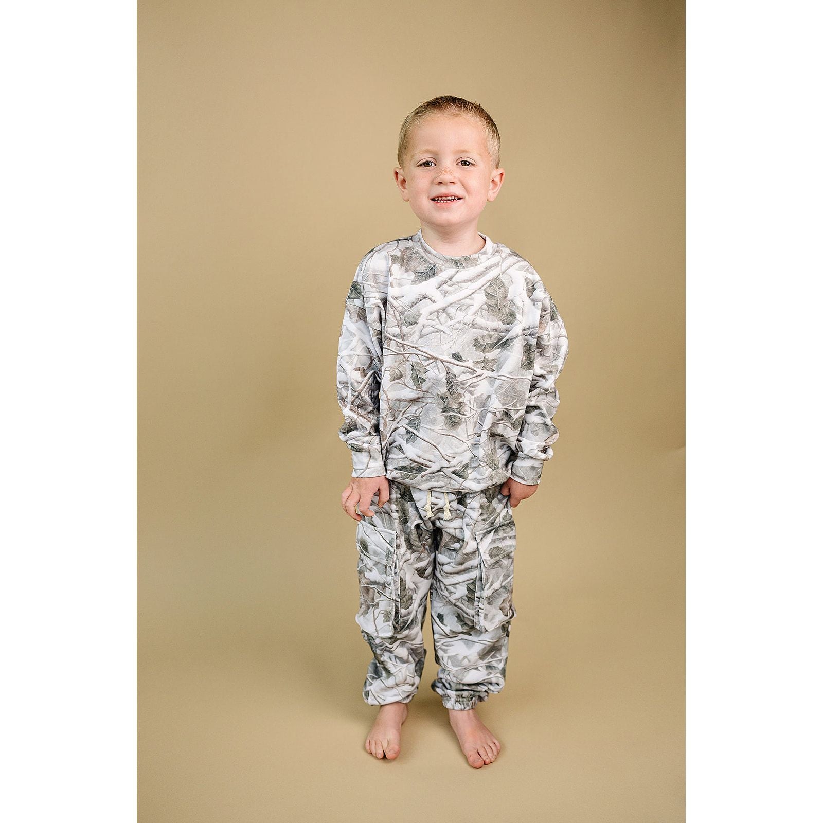 Cargo Jogger Set | Camo