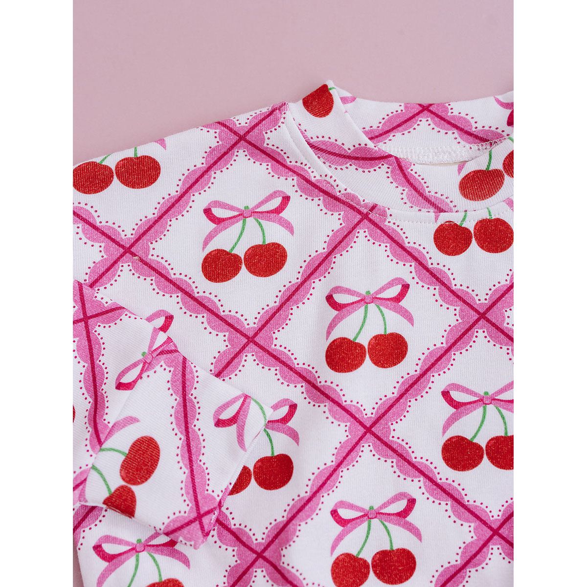 Jogger Set | Cherry Bow