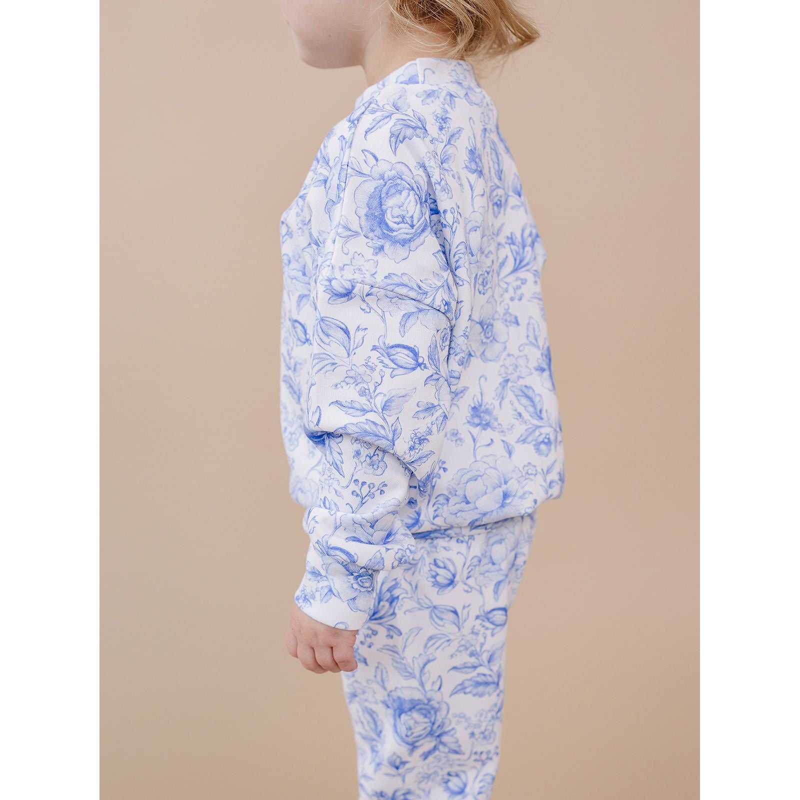 Jogger Set | Blue Flowers