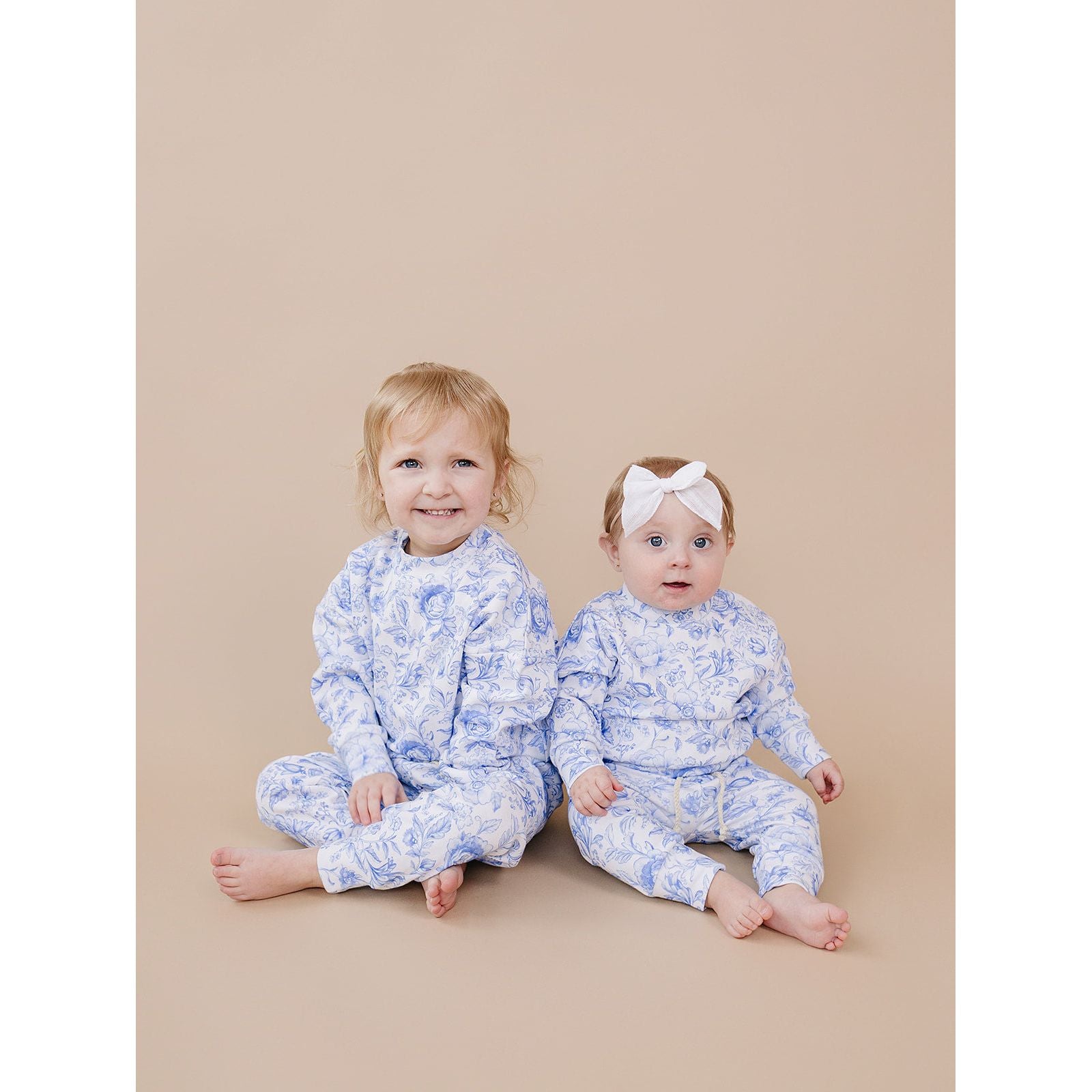 Jogger Set | Blue Flowers