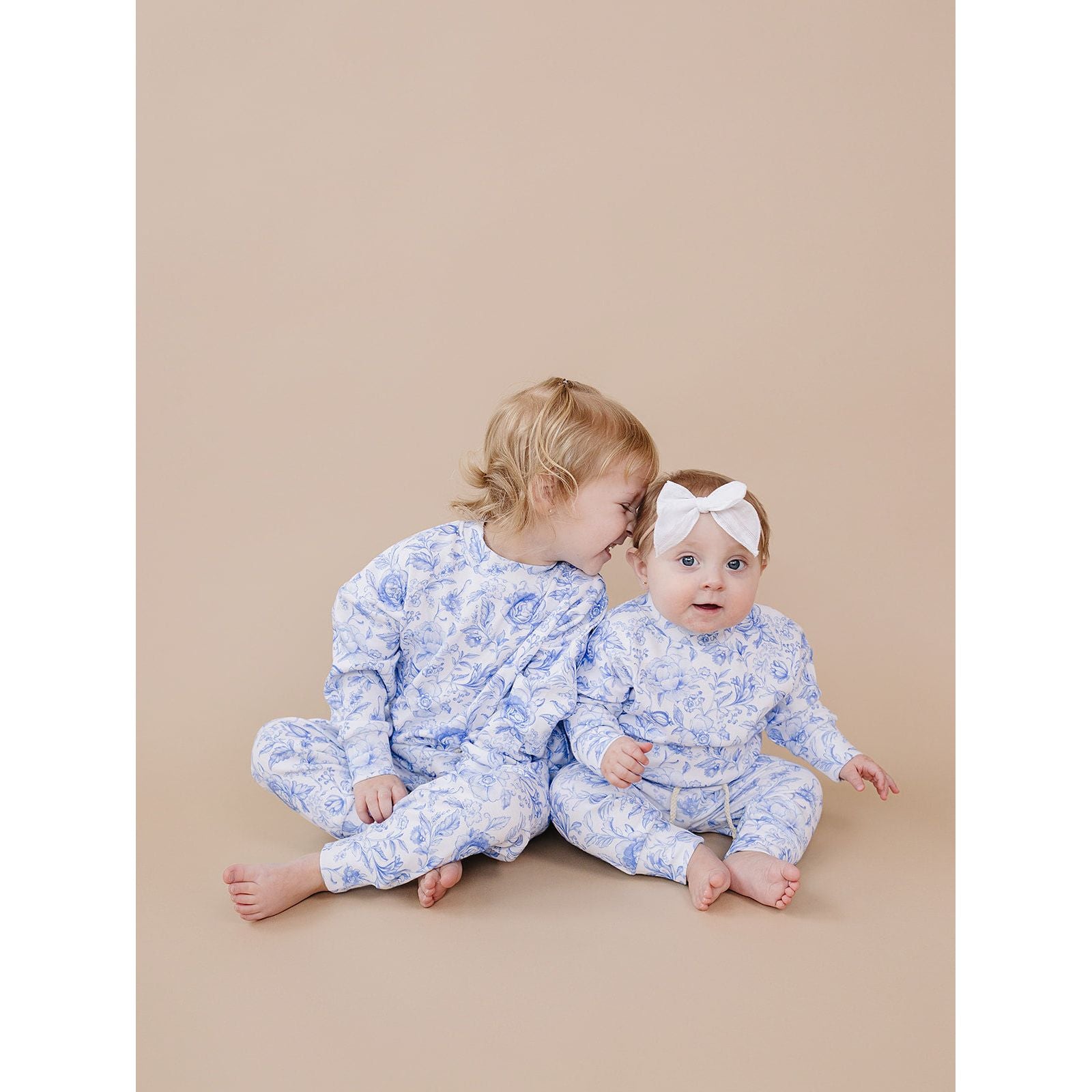 Jogger Set | Blue Flowers