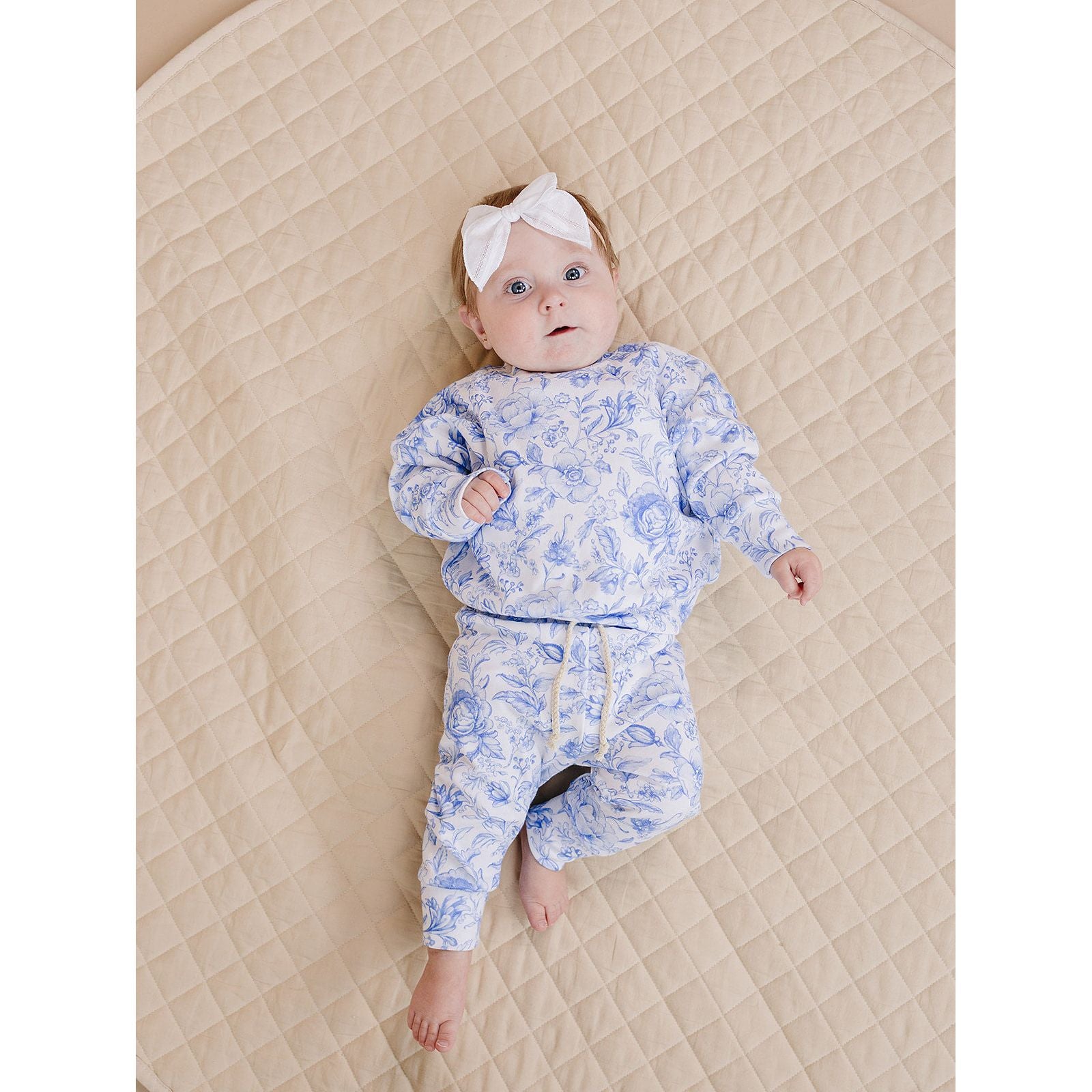 Jogger Set | Blue Flowers