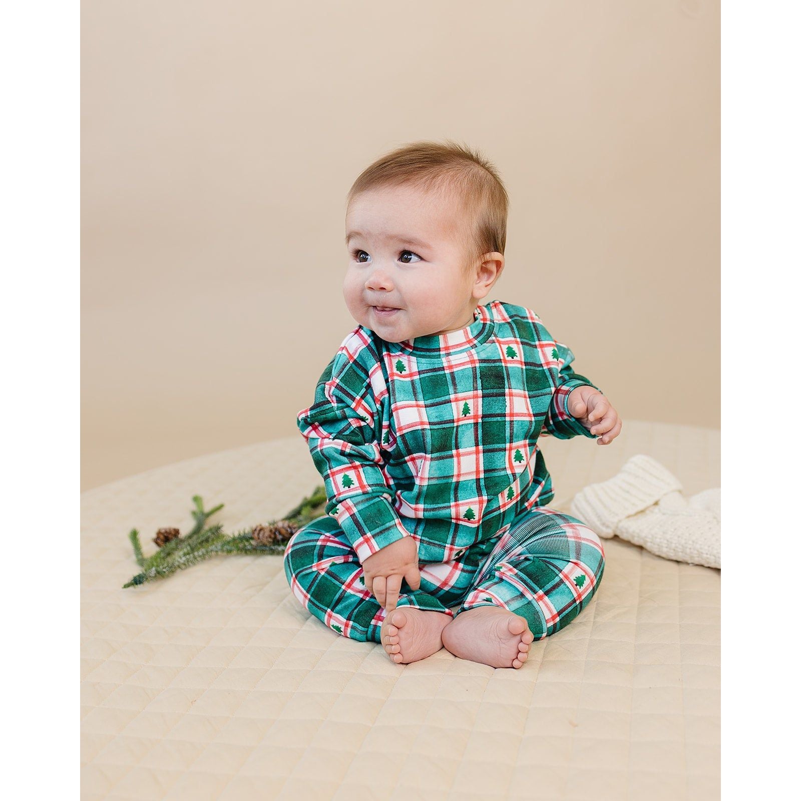 Jogger Set | Winter Plaid