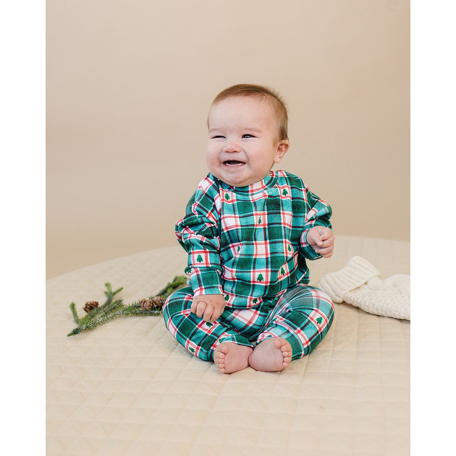 Jogger Set | Winter Plaid