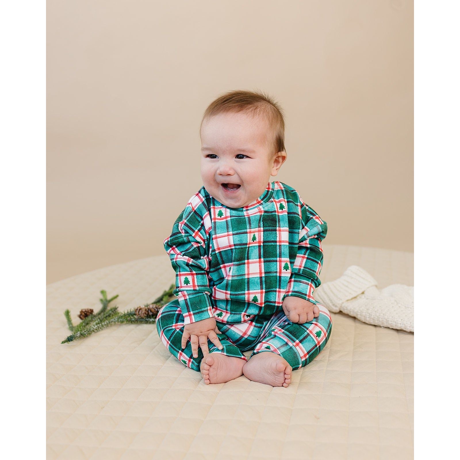 Jogger Set | Winter Plaid