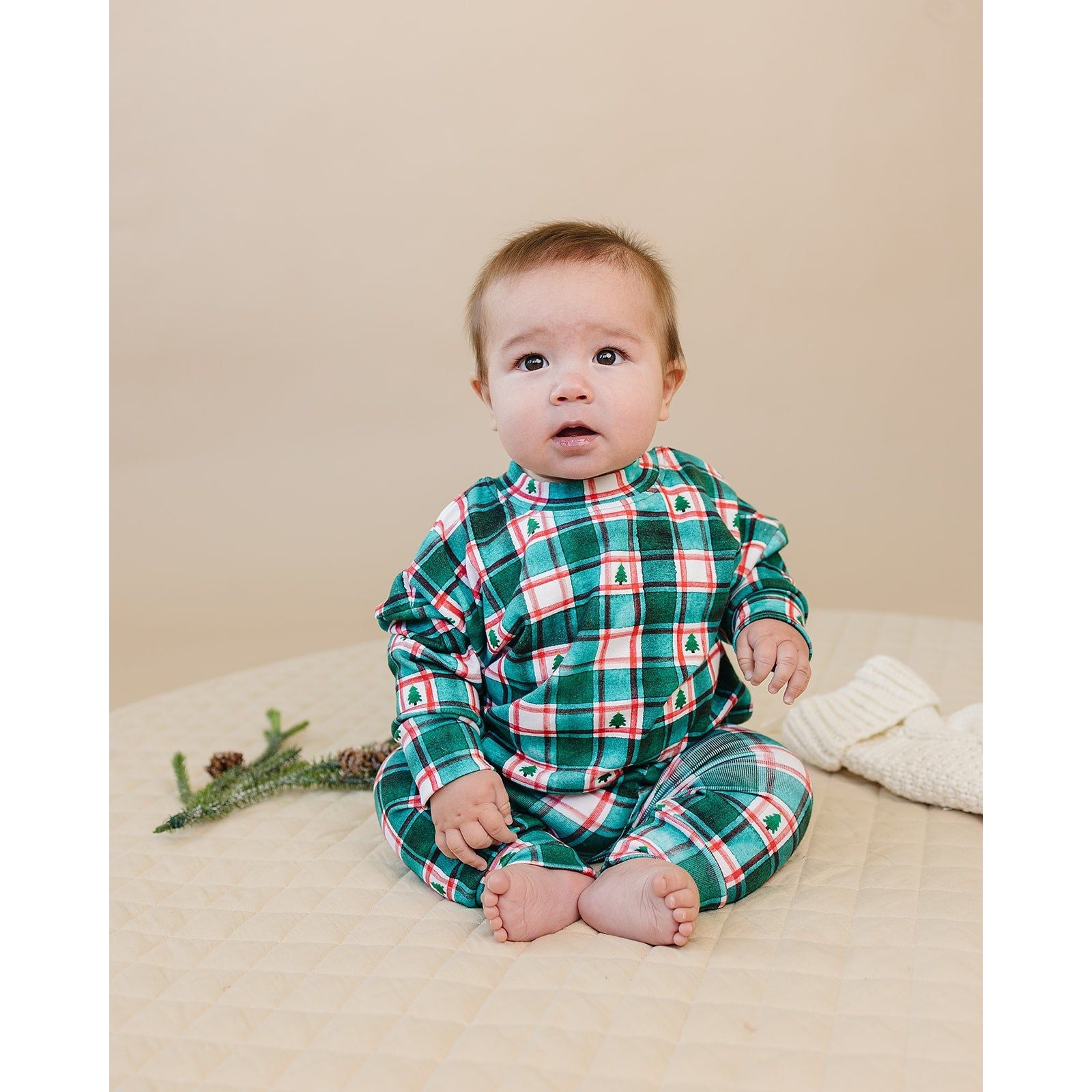 Jogger Set | Winter Plaid