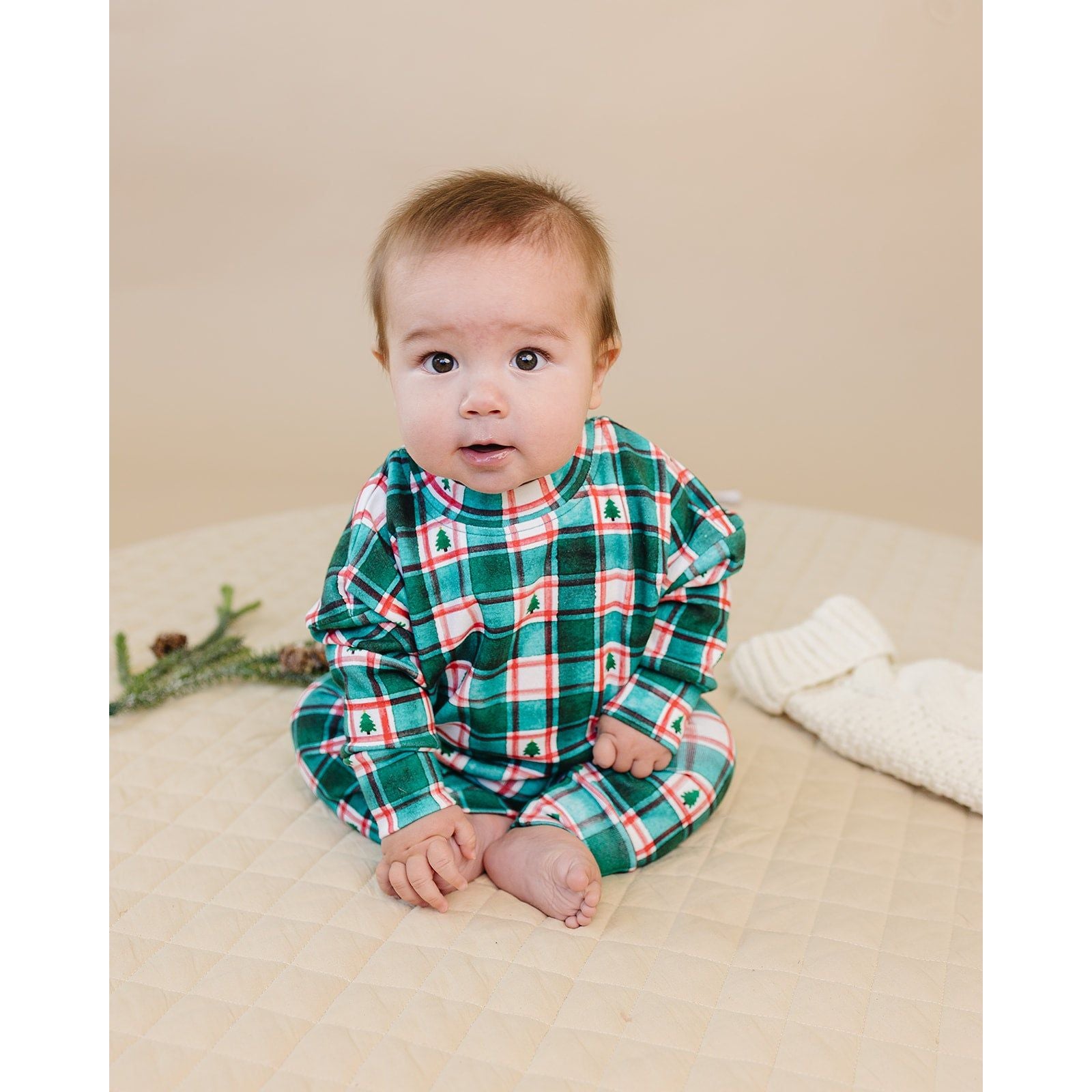 Jogger Set | Winter Plaid
