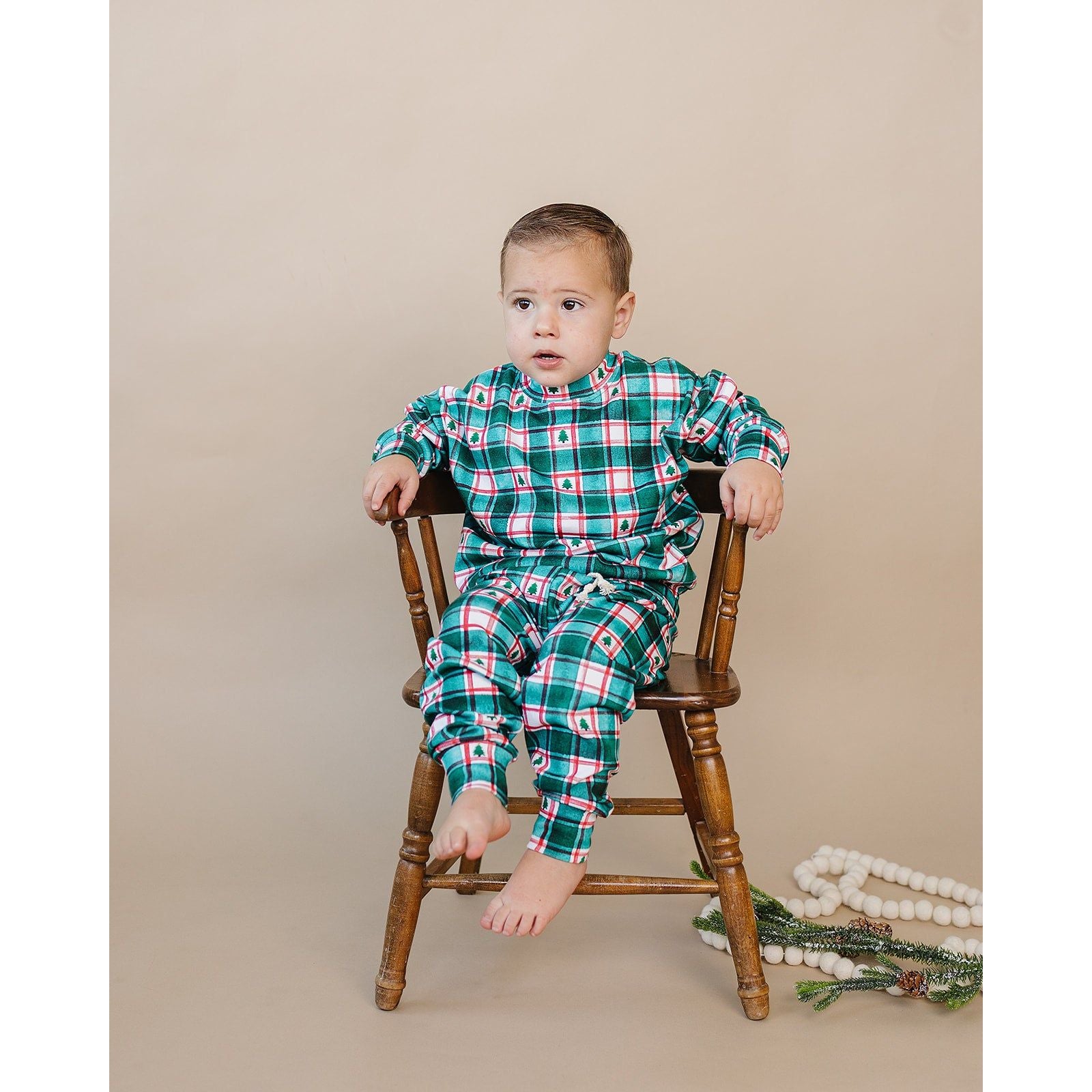 Jogger Set | Winter Plaid