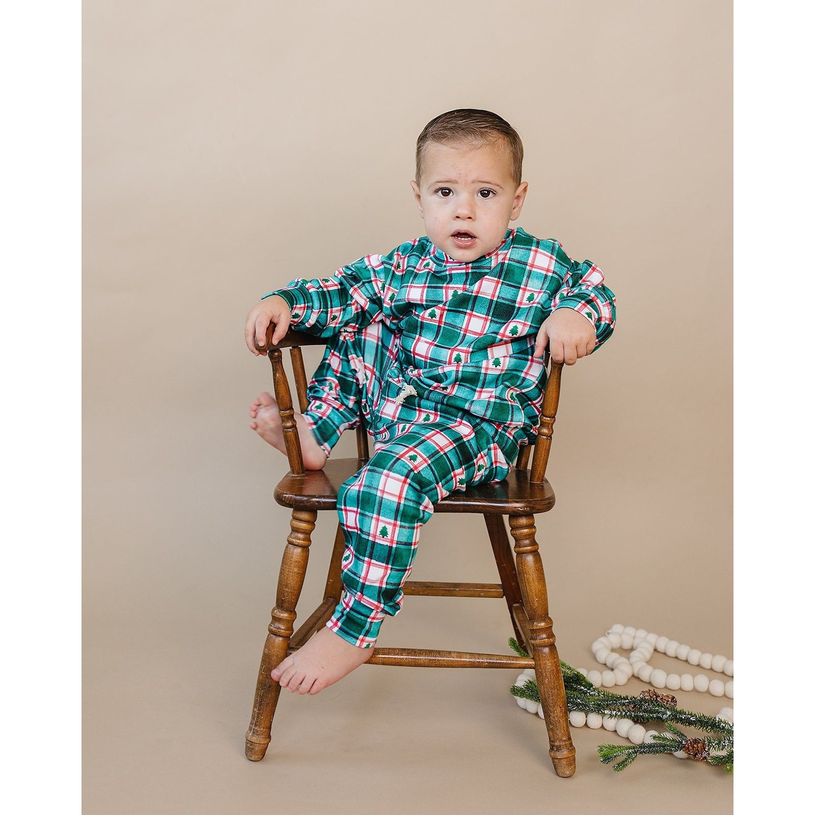 Jogger Set | Winter Plaid