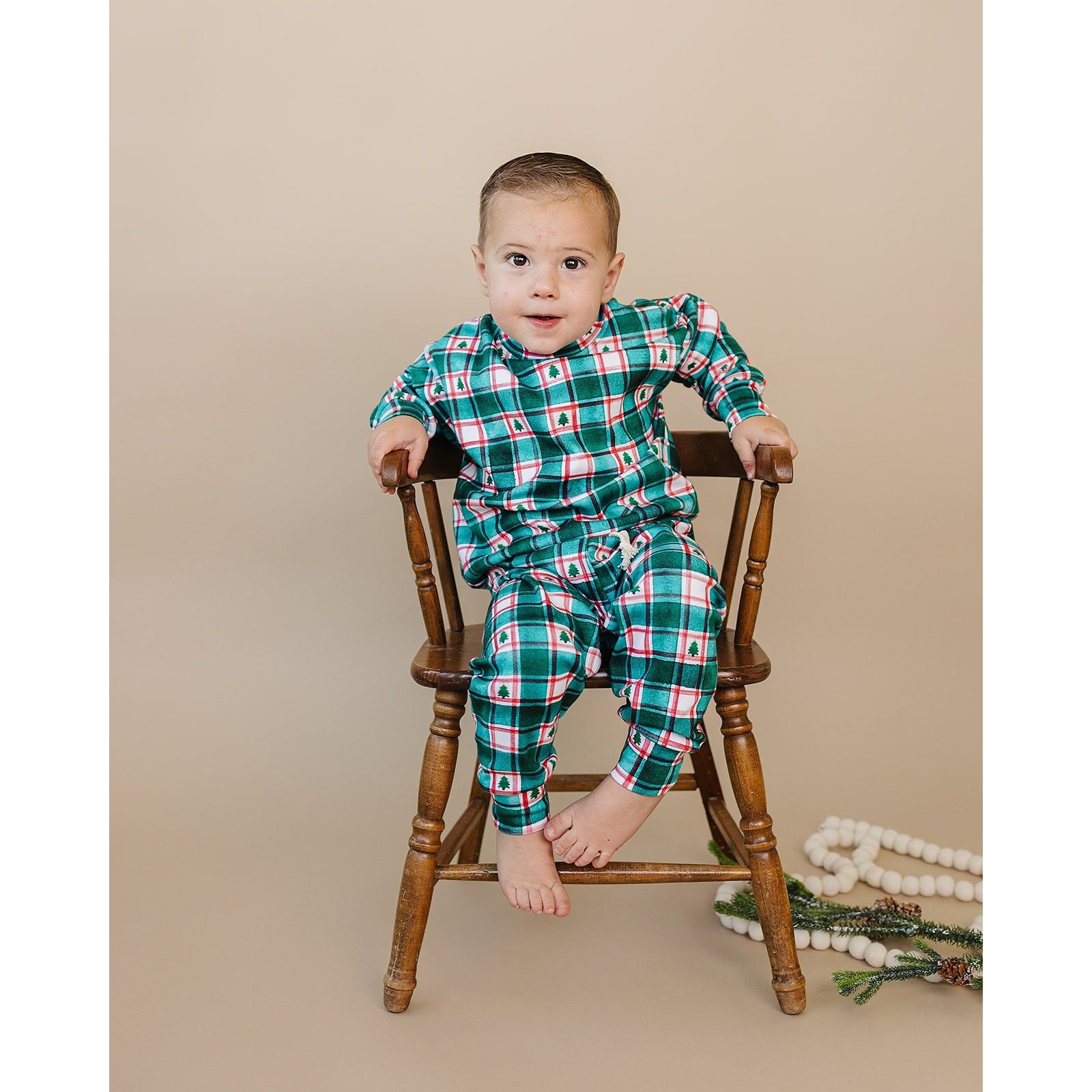 Jogger Set | Winter Plaid