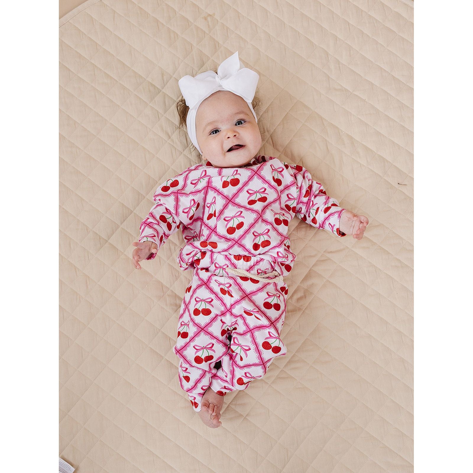 Jogger Set | Cherry Bow