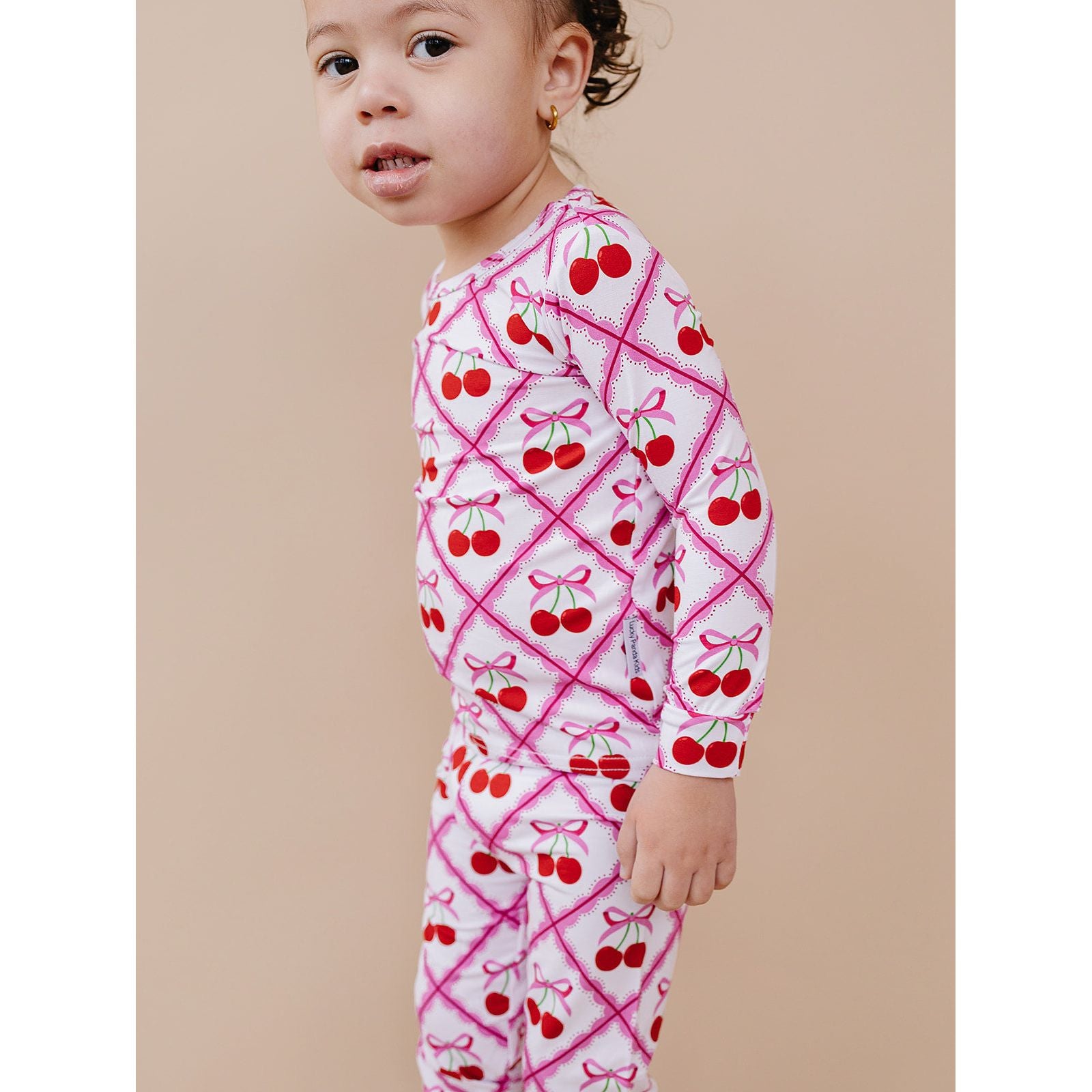 Bamboo Two Piece Set | Cherry Bow