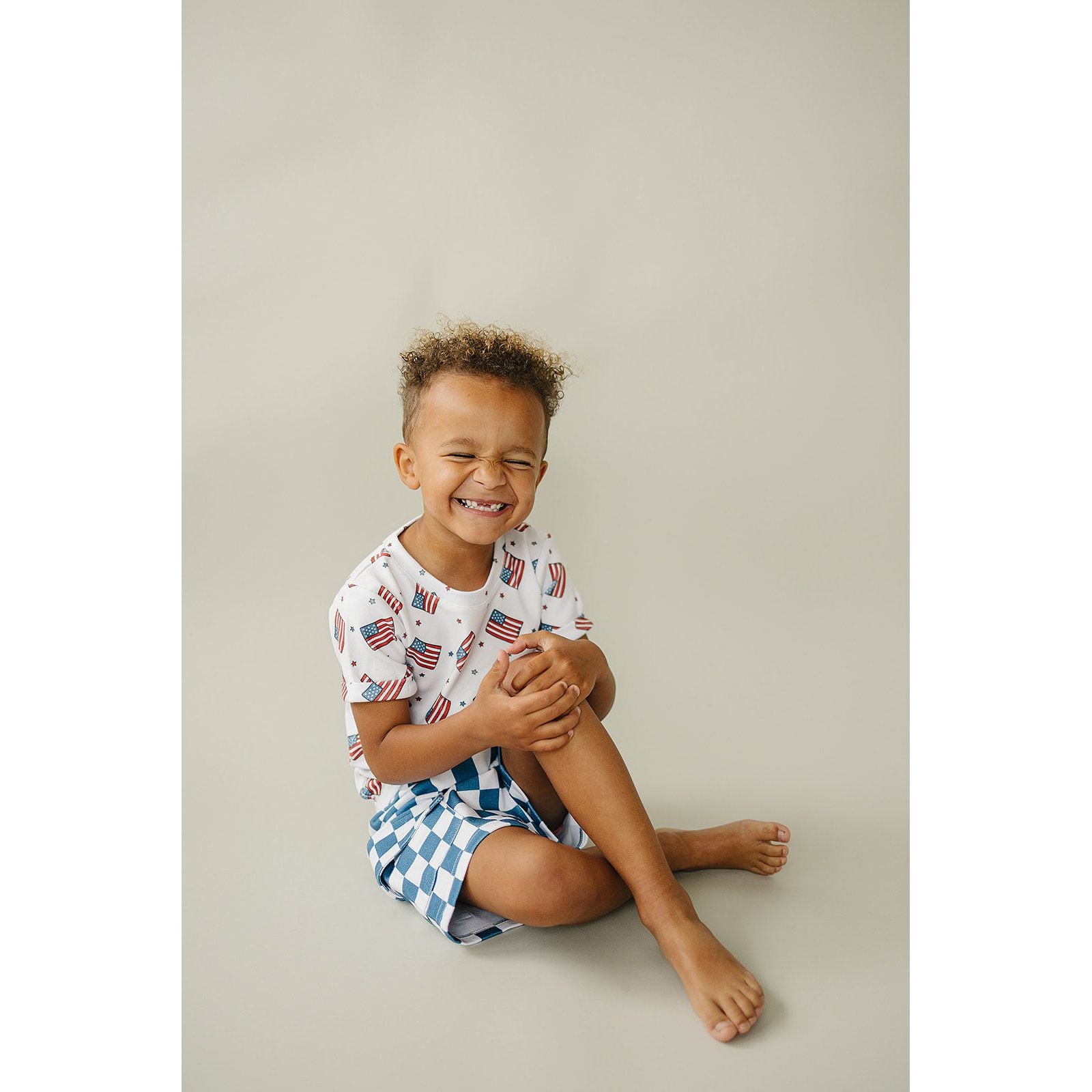 Cargo Shorts Set | Patriotic Vibes