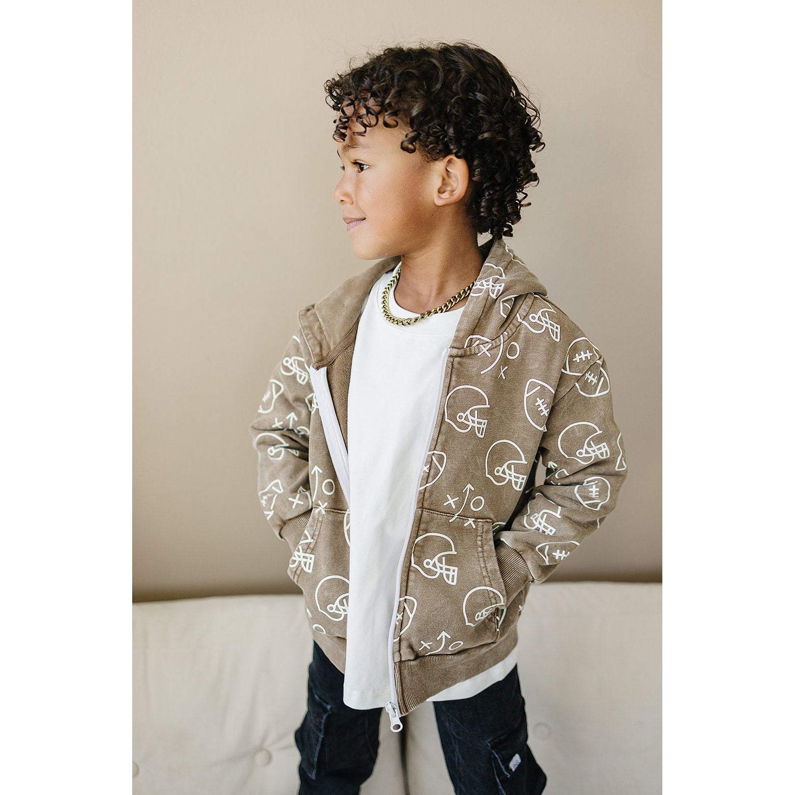 Cohen Zip Up Hoodie