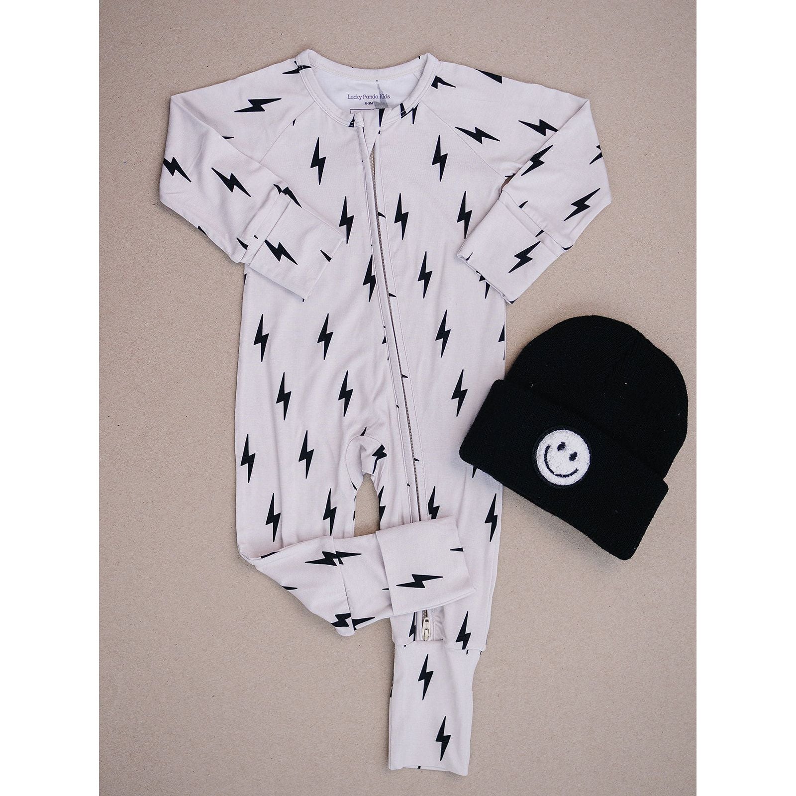 Bamboo Zip Romper | Little Bolt