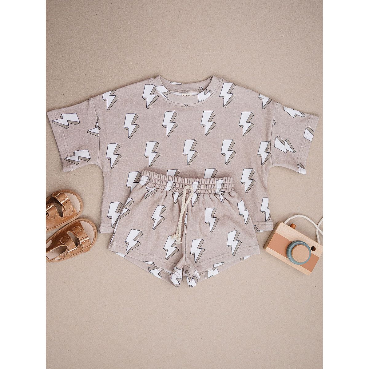 Shorts Set | Electric Beige