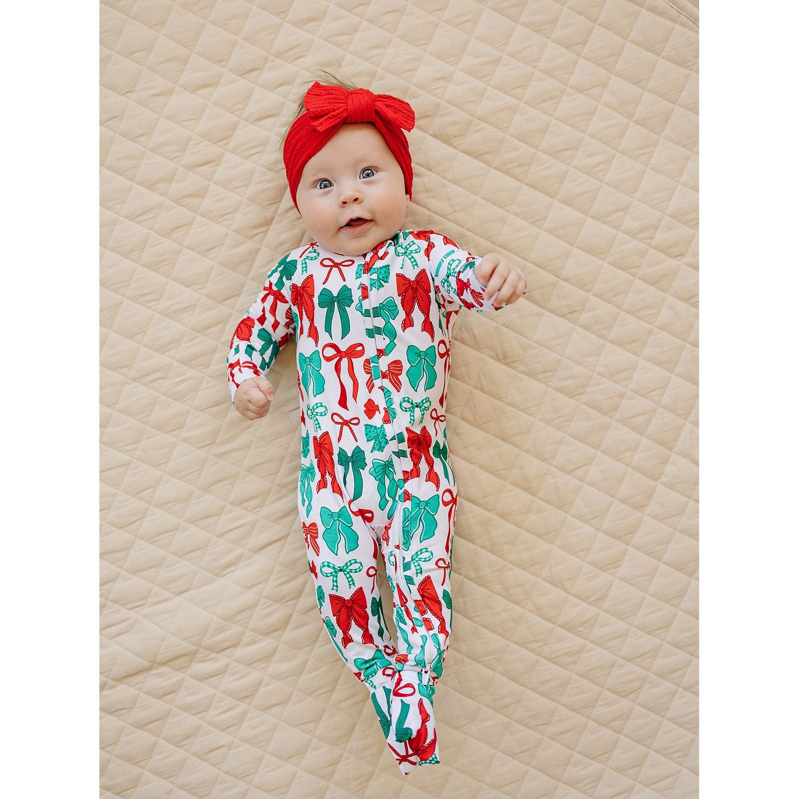 Bamboo Zip Romper | Merry Bows