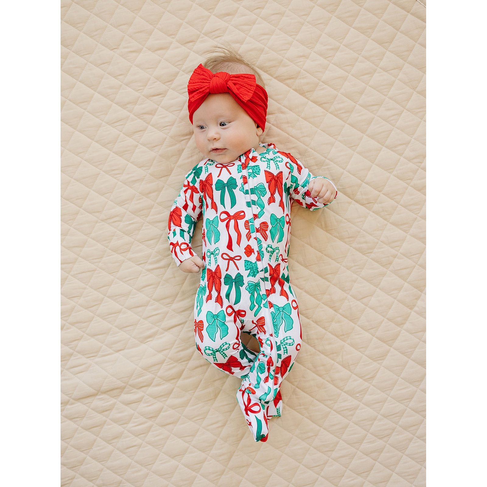 Bamboo Zip Romper | Merry Bows