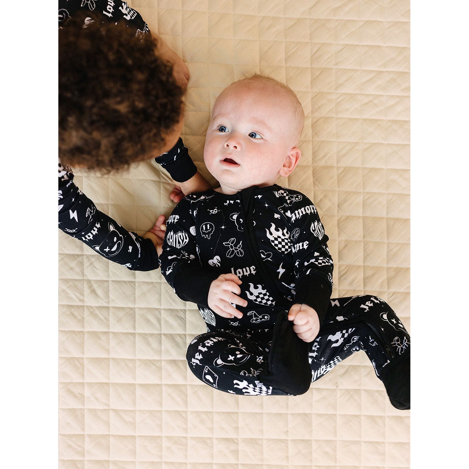 Bamboo Zip Romper | Wild Heart