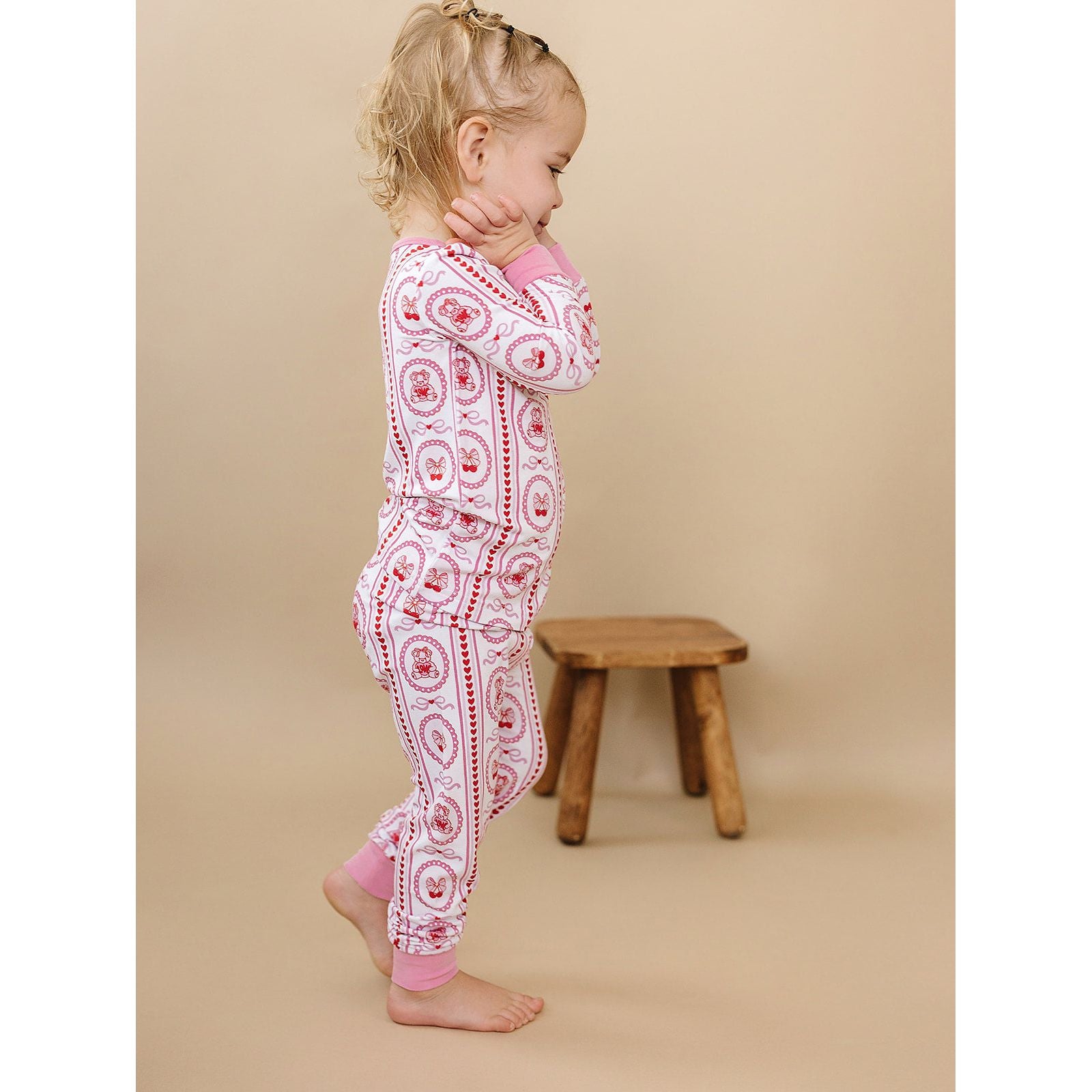 Bamboo Two Piece Set | Cherry Bear