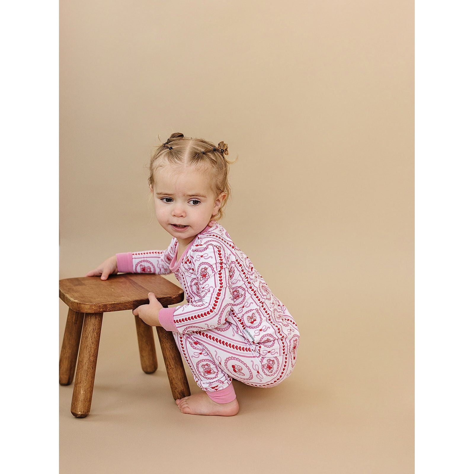 Bamboo Two Piece Set | Cherry Bear