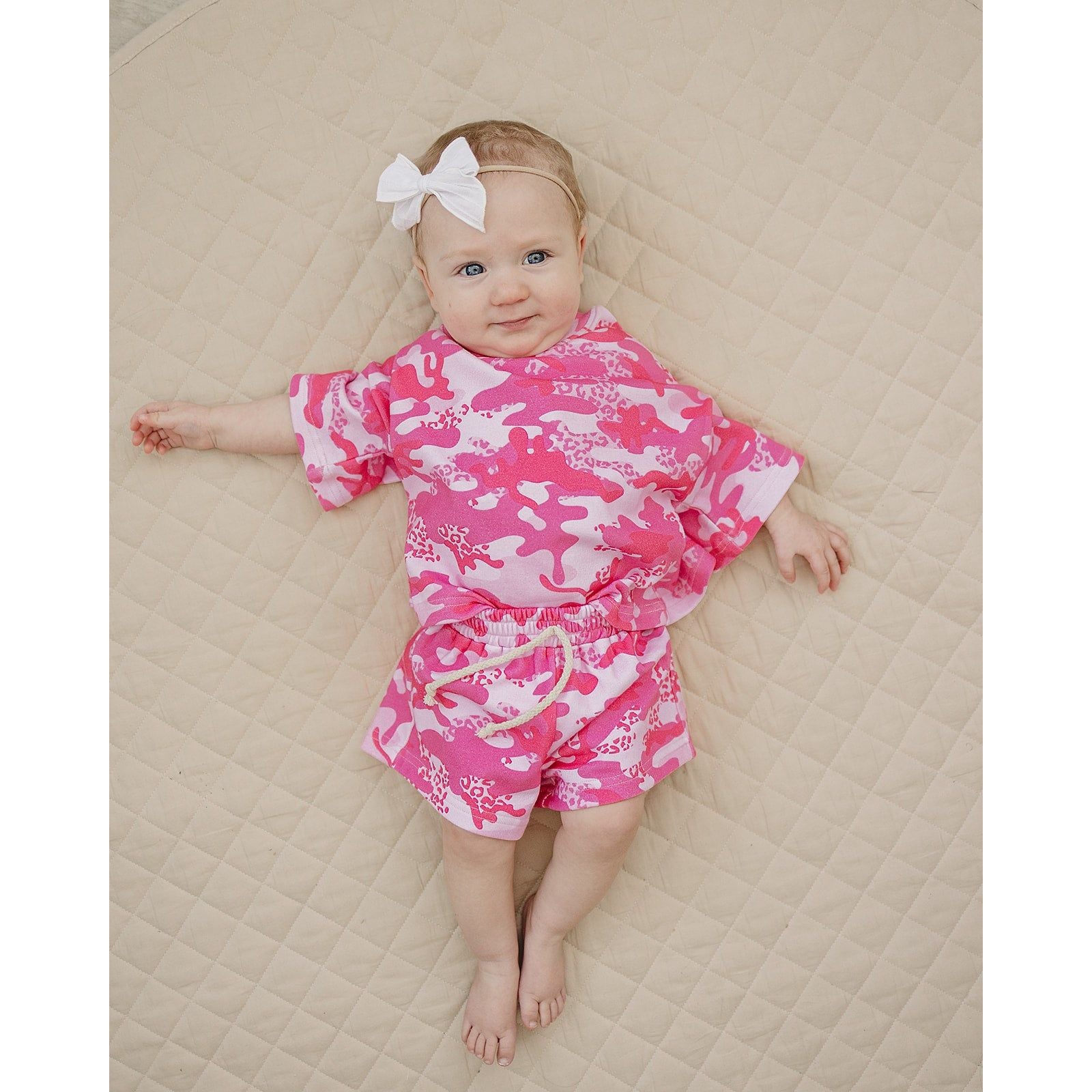 Shorts Set | Camo Leopard