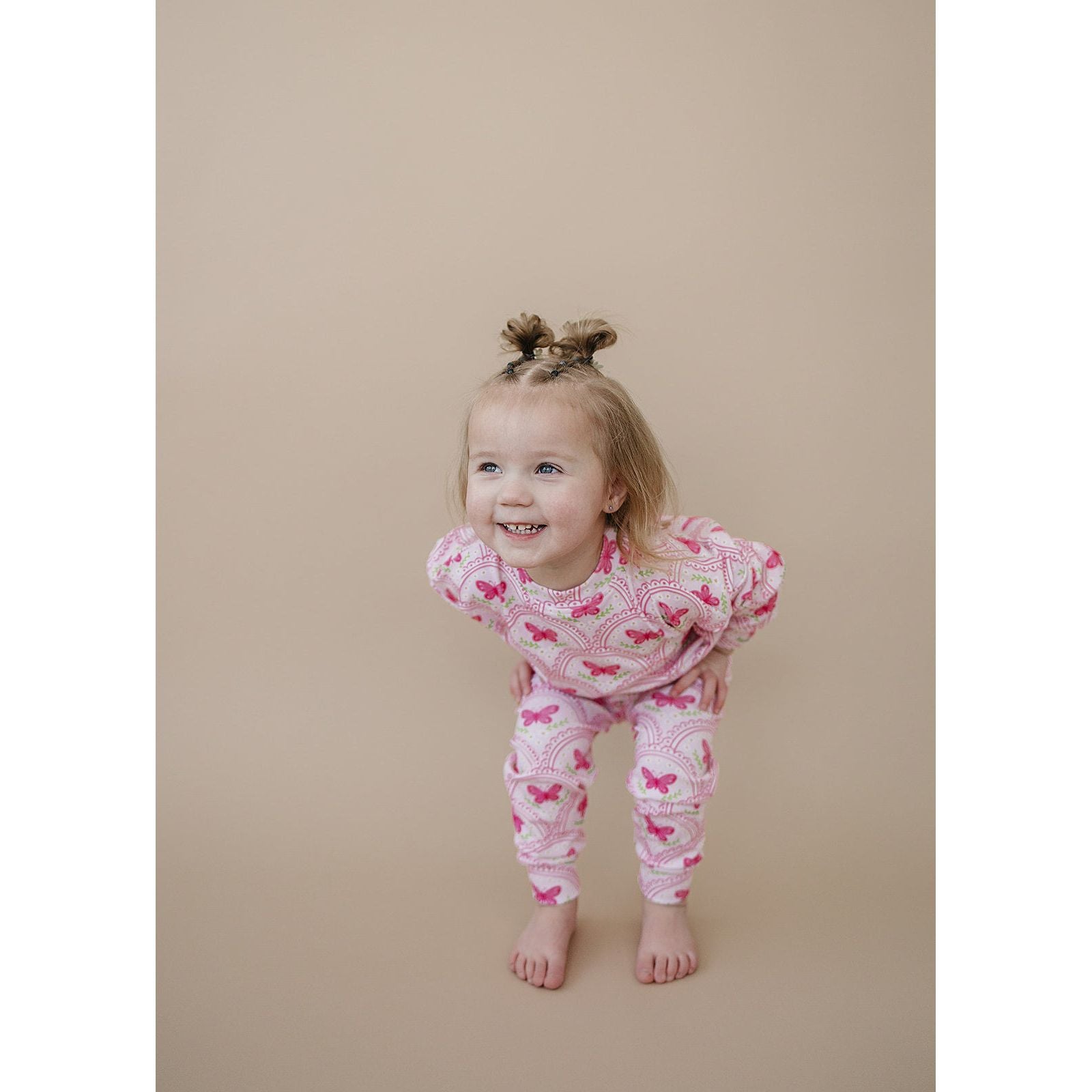 Jogger Set | Pink Butterfly