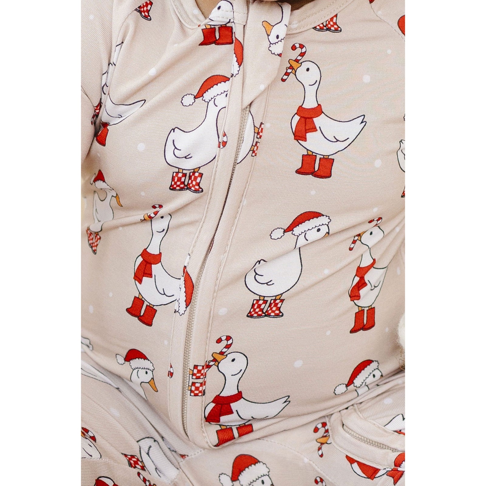 Bamboo Zip Romper | Merry Goose