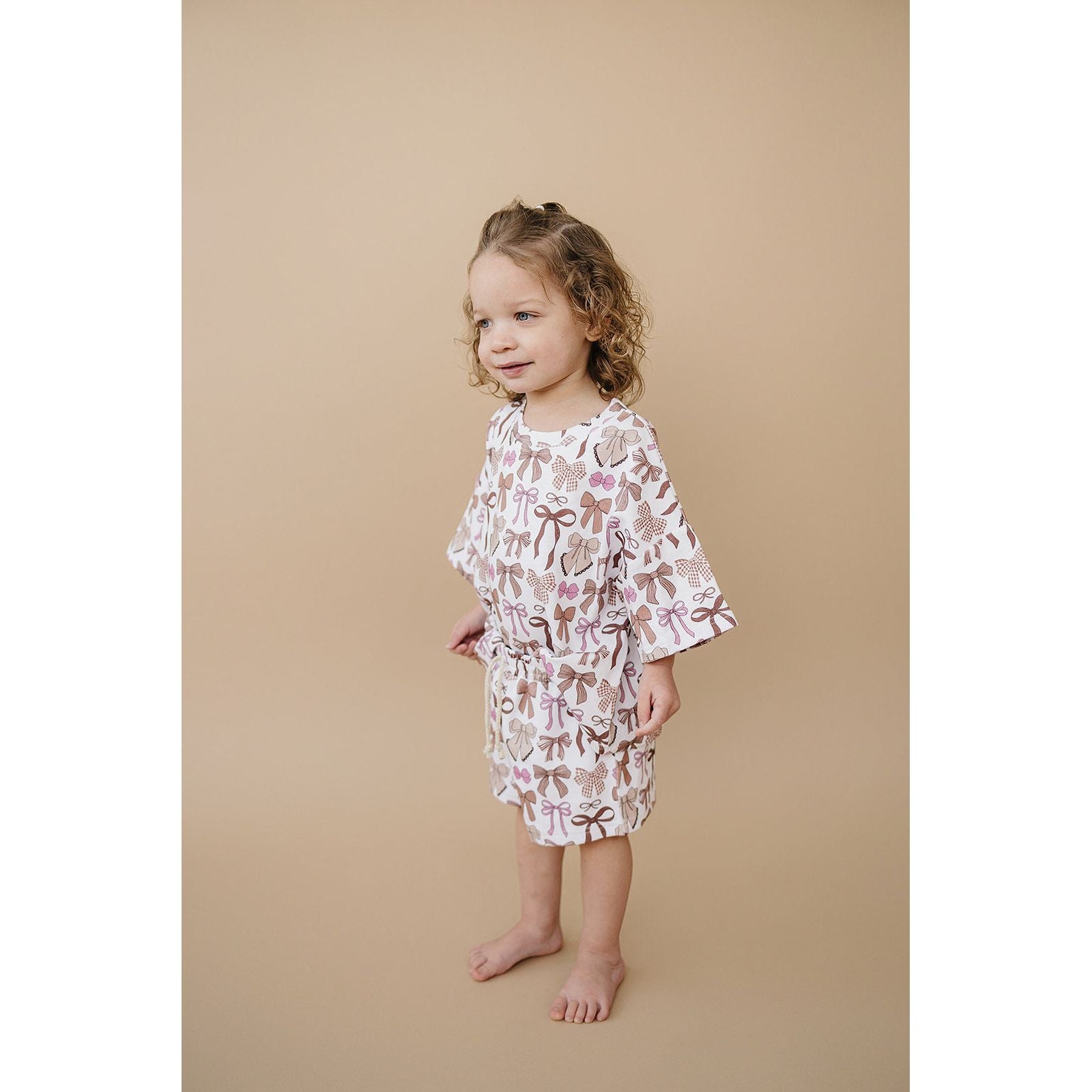 Shorts Set | Mocha Bows