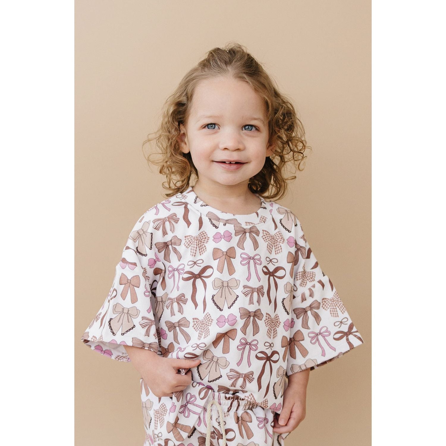Shorts Set | Mocha Bows