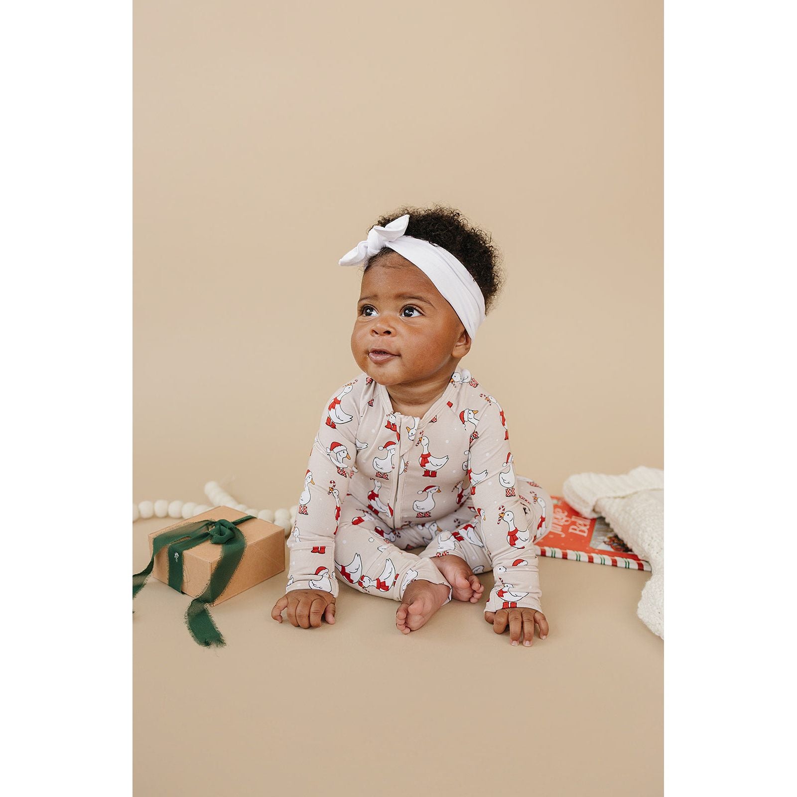 Bamboo Zip Romper | Merry Goose
