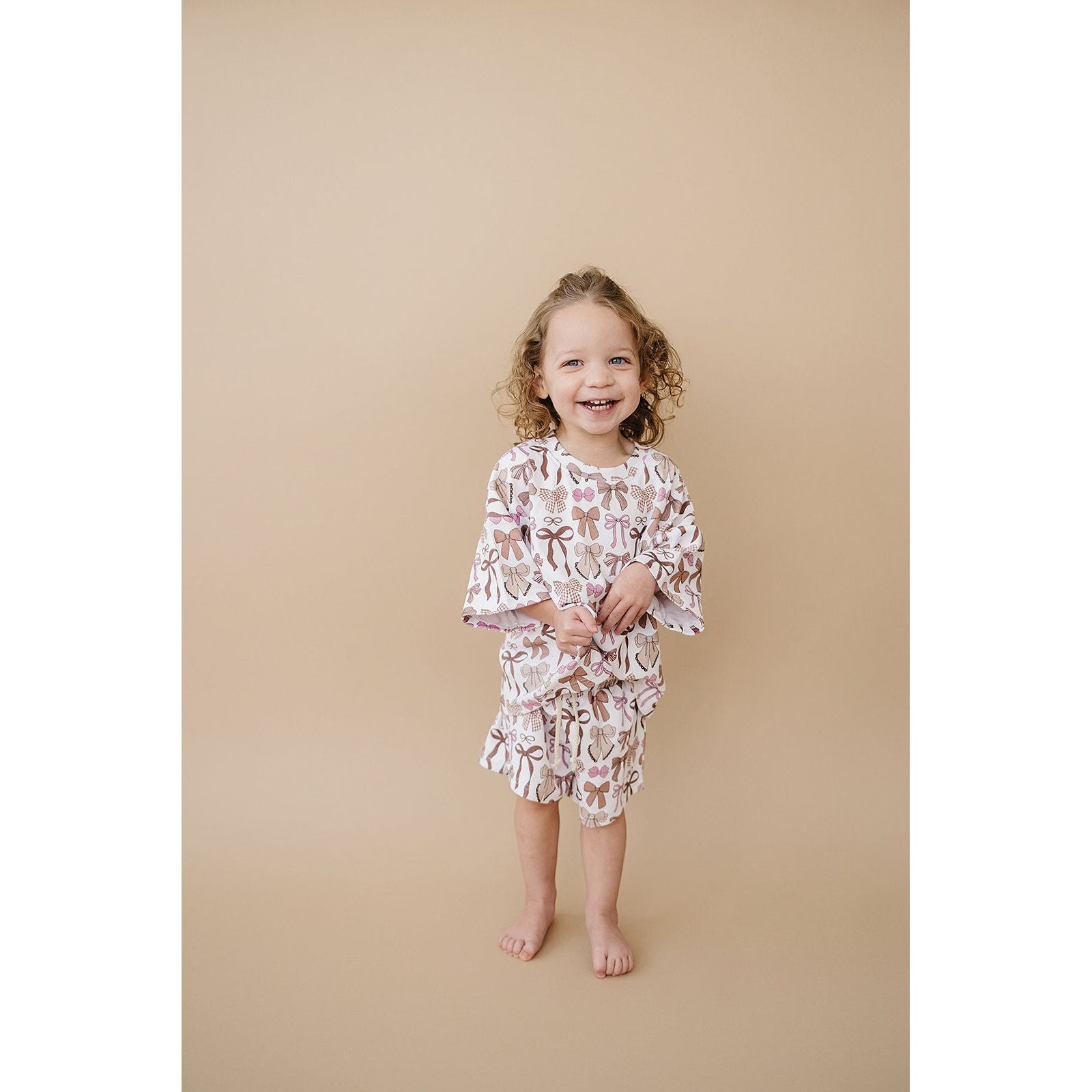 Shorts Set | Mocha Bows