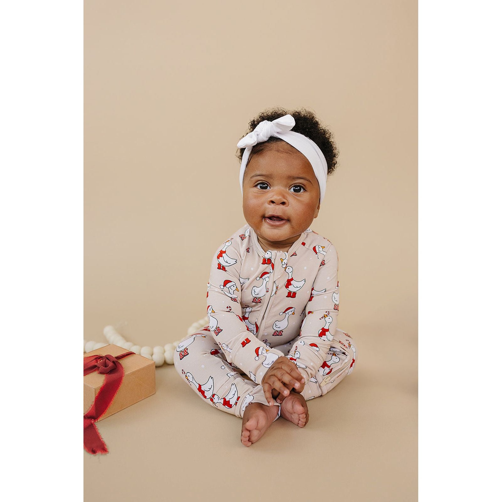 Bamboo Zip Romper | Merry Goose