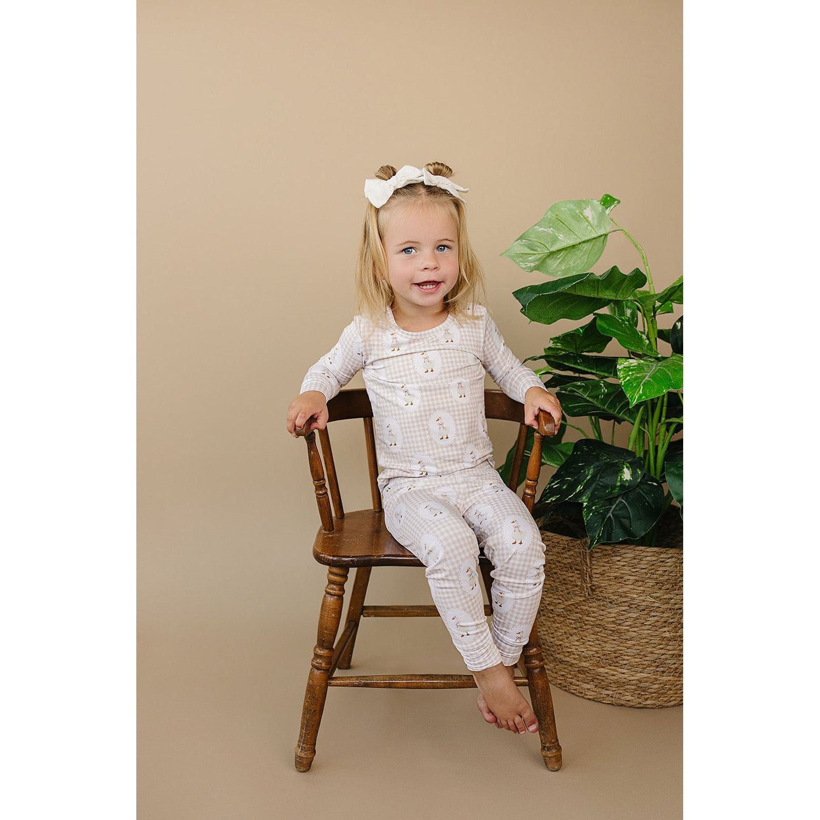 Bamboo Two Piece Set | Gingham & Goose