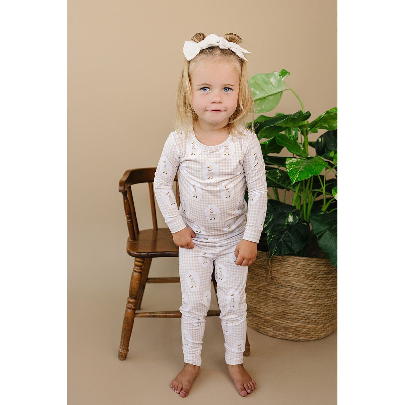 Bamboo Two Piece Set | Gingham & Goose