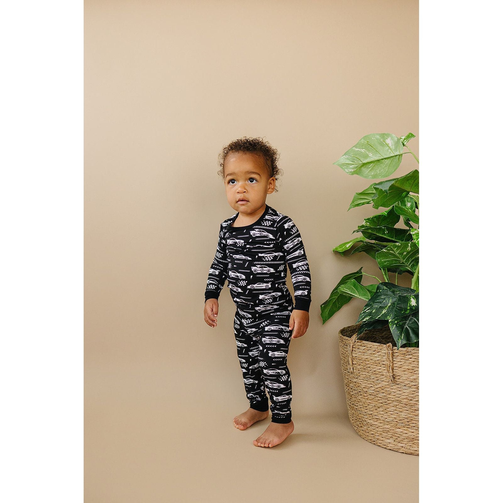 Bamboo Two Piece Set | Race Cars