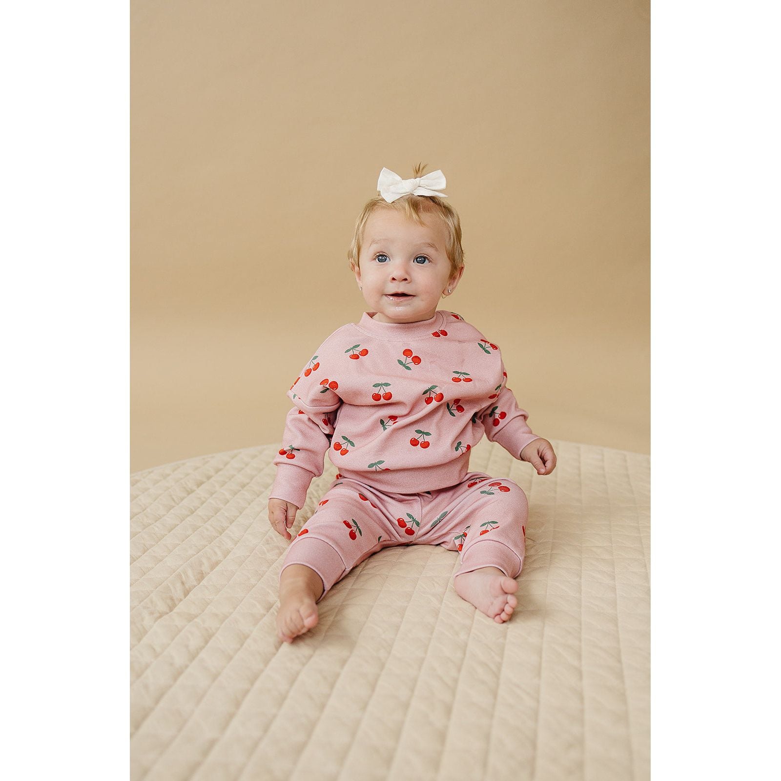 Jogger Set | Blush & Cherry