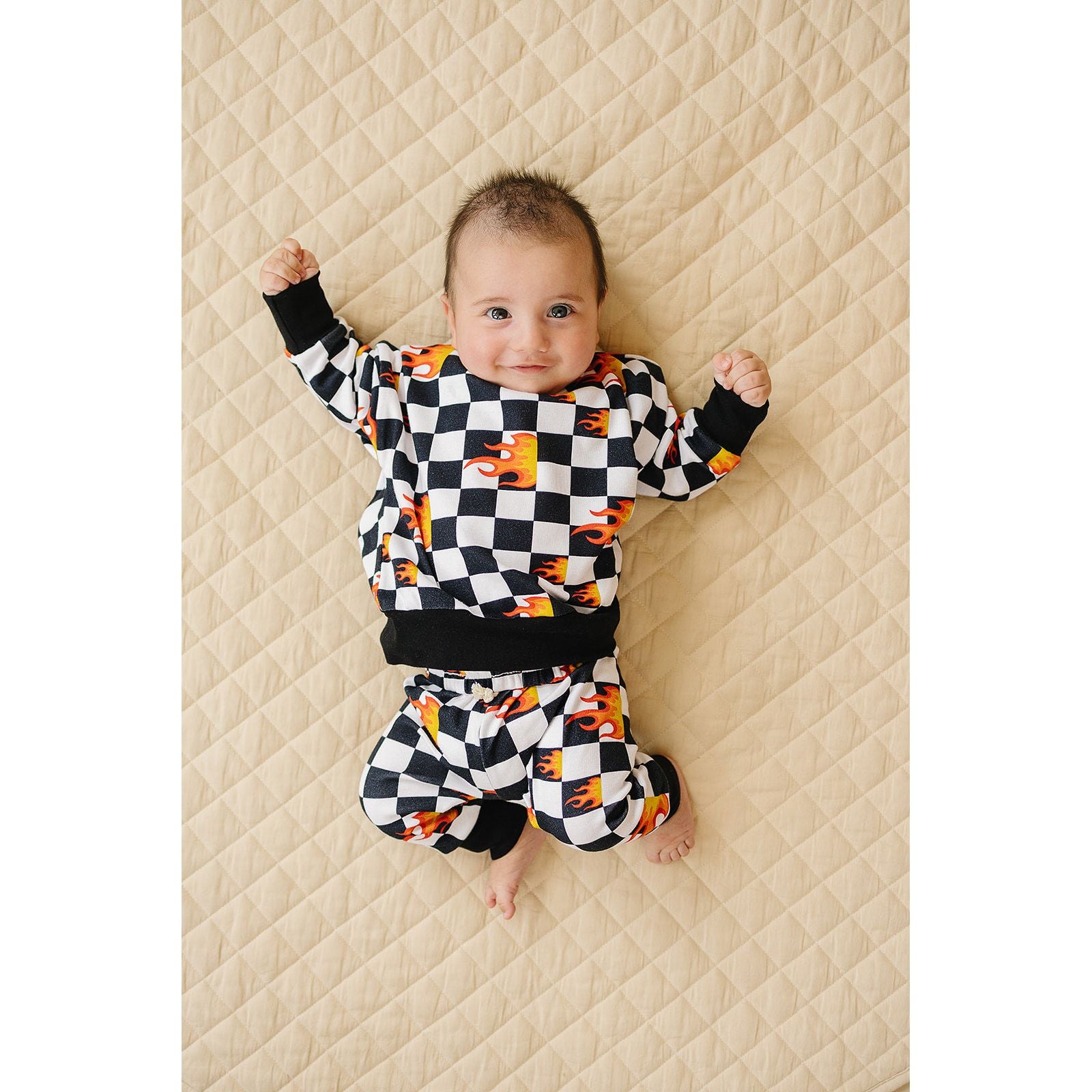 Jogger Set | Checker Blaze
