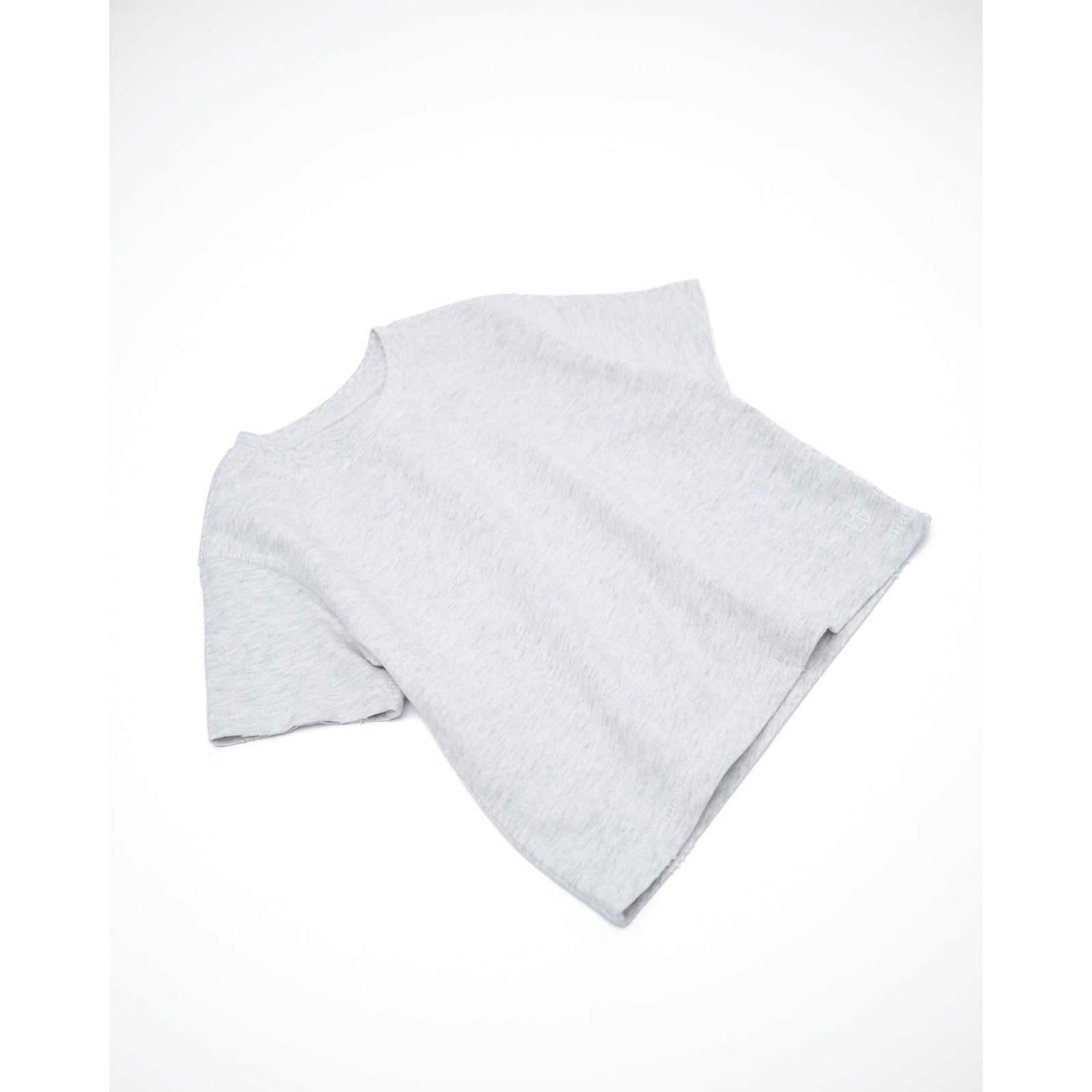 Athletic Boxy Tee - Light Heather Grey