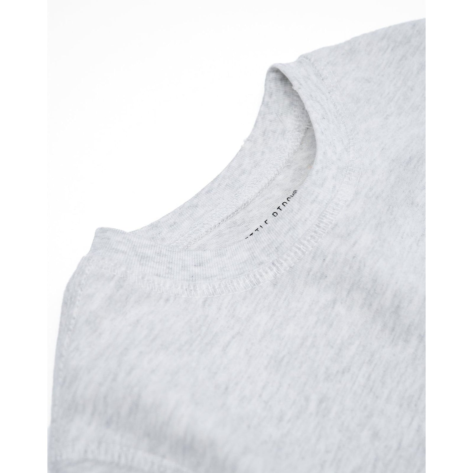 Athletic Boxy Tee - Light Heather Grey