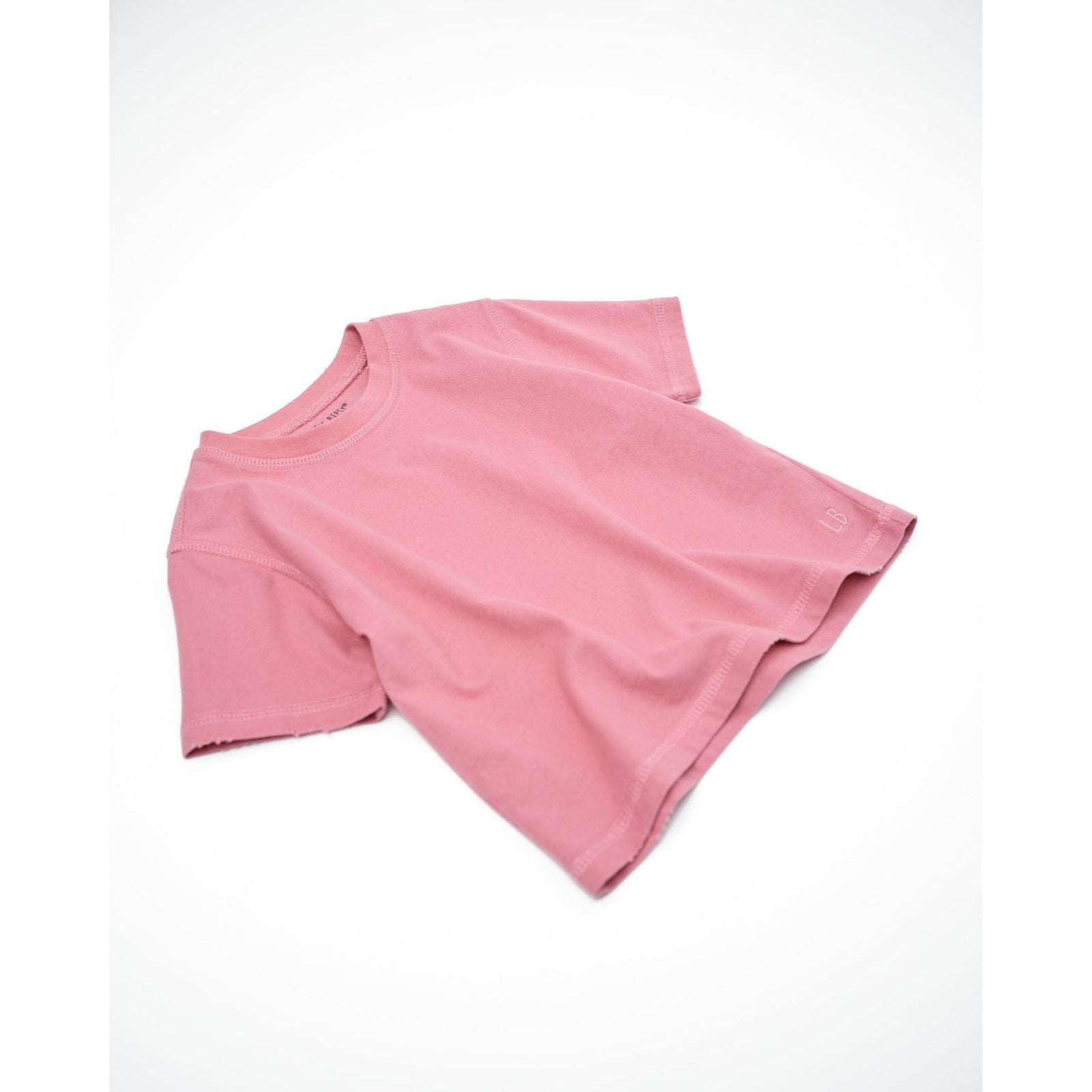 Athletic Boxy Tee - Rose