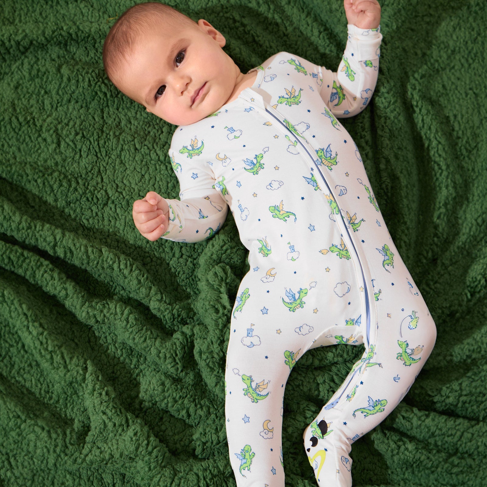 Dragon Bamboo Convertible Footie