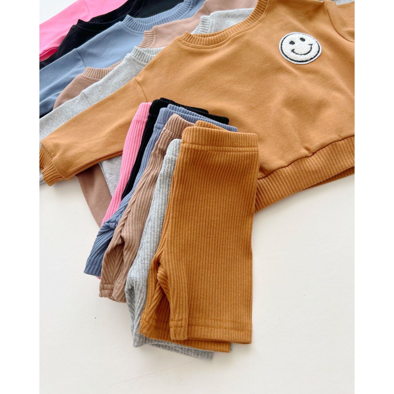 Biker Shorts Set | Brown