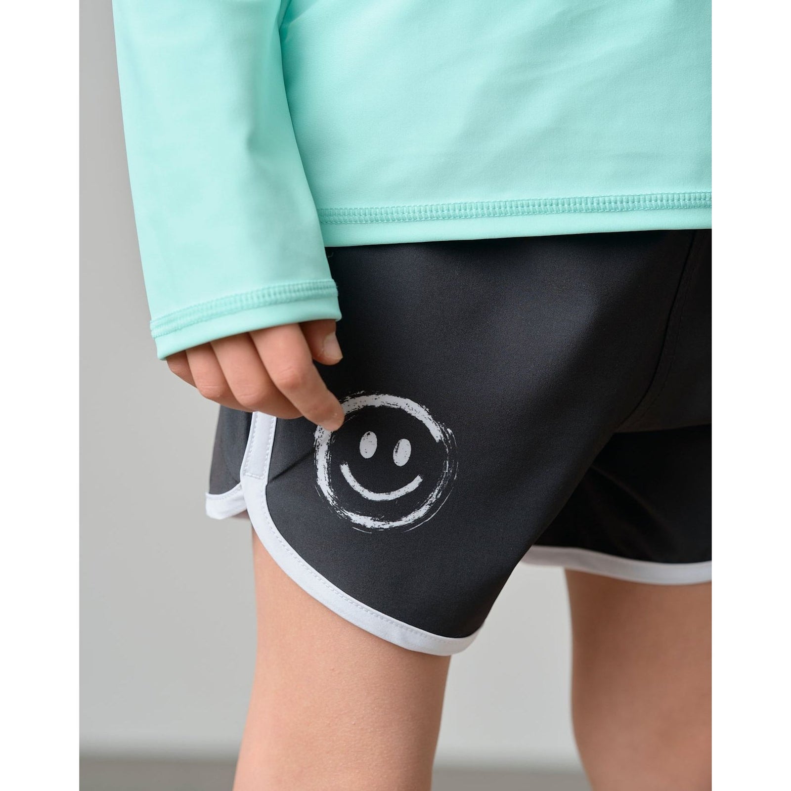 Boy's Swim Short - Smiley